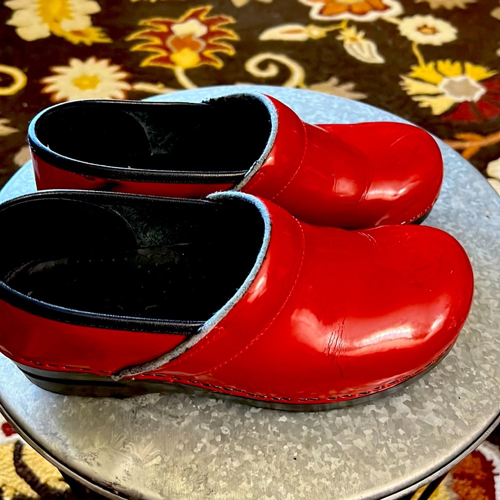Red Sanita Shoes